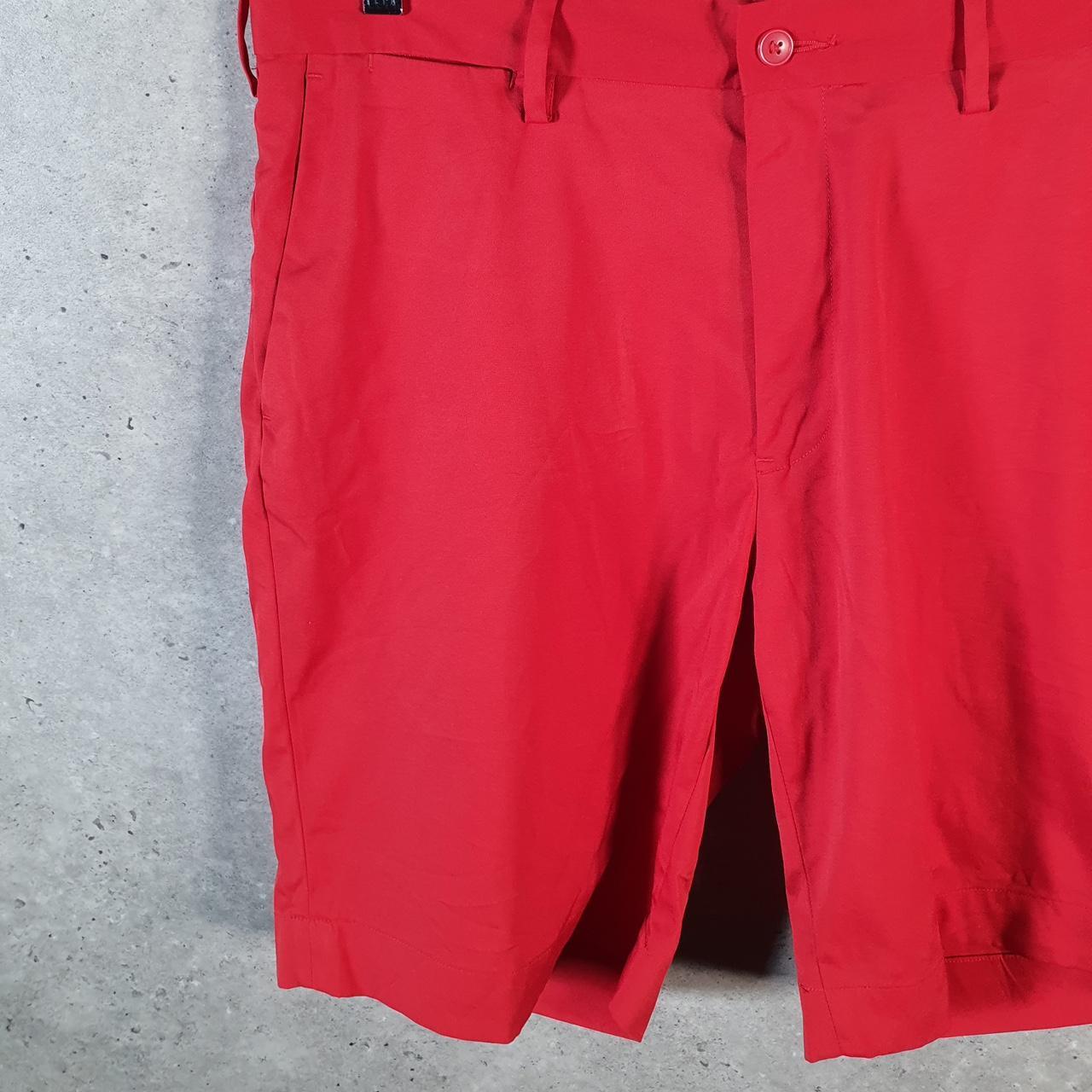 Vintage Ralph Lauren Polo Shorts Jorts Cargo Men’s W33 Red Baggy Cotton A4606