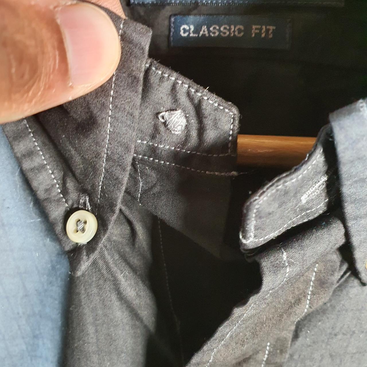 Vintage Ralph Lauren Button Down Shirt Men’s Small Black Checkered Classic Cotton Pony Casual C8472