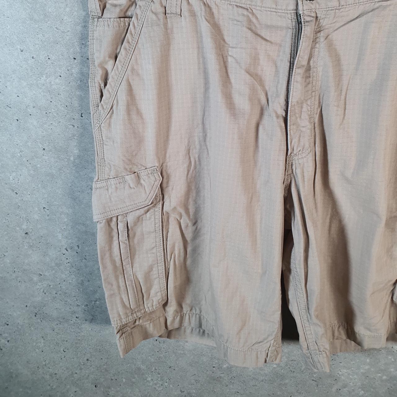 Vintage Carhartt Baggy Carpenter Shorts Jorts Cargo Men’s W42 Brown Relaxed Fit Workwear A4693