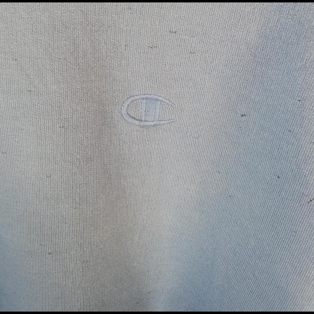 Vintage Champion Sweatshirt Men’s Large Blue USA Y2K Pullover Embroidered Logo