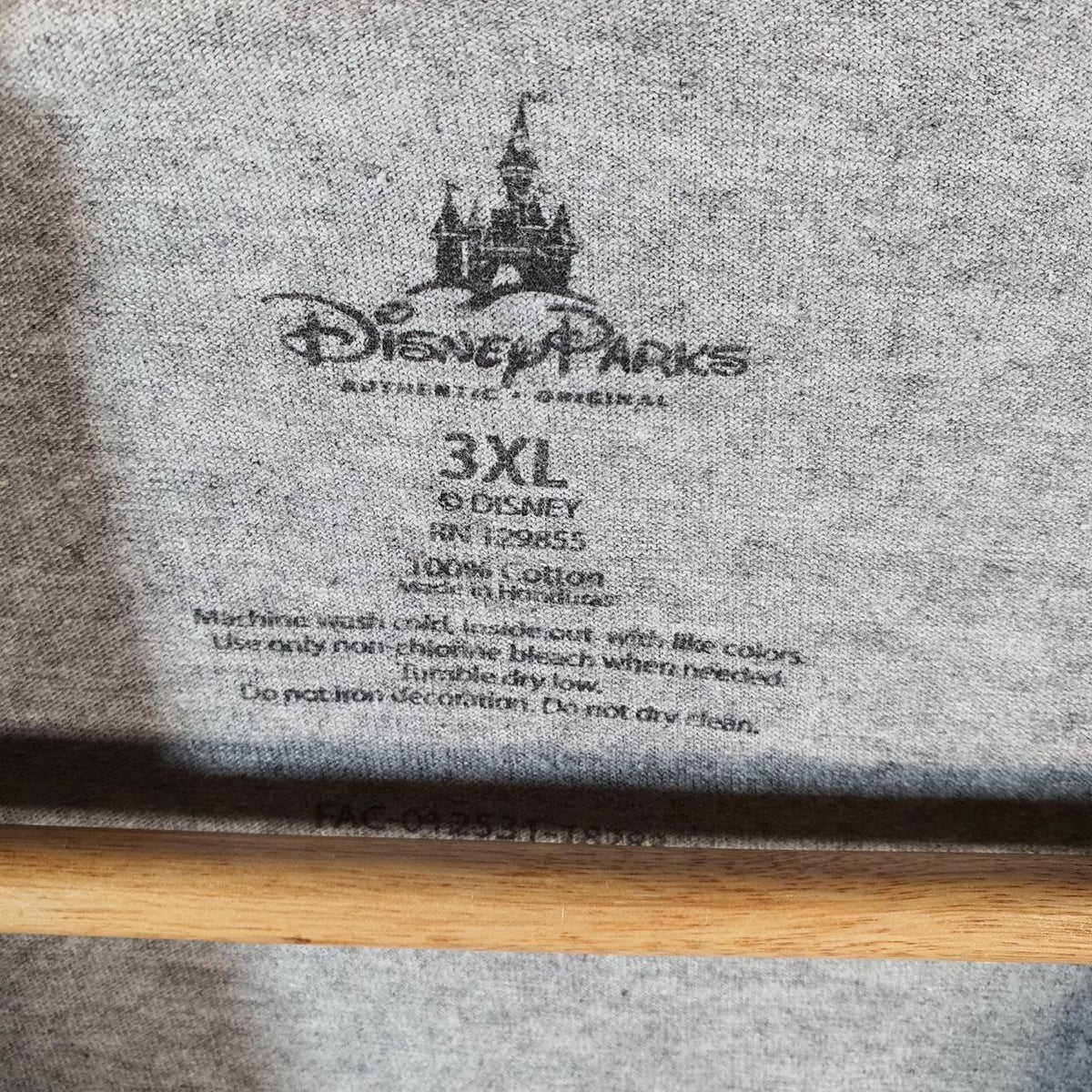 Vintage Disney Land Mickey Mouse T Shirt Shirt Men’s  3XL Grey Graphic Cartoon C9964