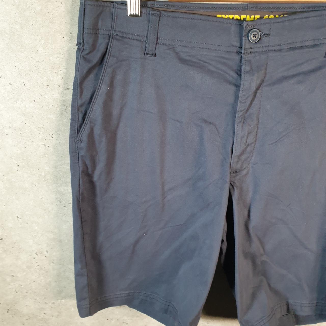 Vintage Lee Extreme Comfort Shorts Jorts Chino Cargo Men’s W38 Grey Cotton