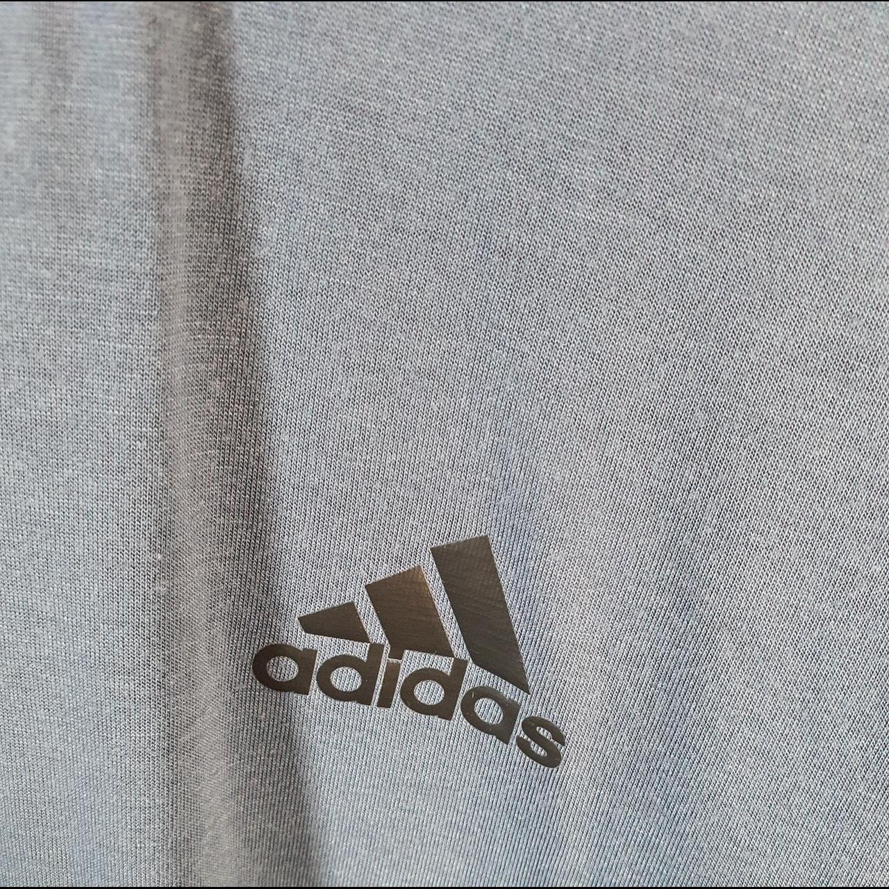 Vintage Adidas Freelift ClimaLite T Shirt Men’s XL Blue Three Stripes Logo Athletic