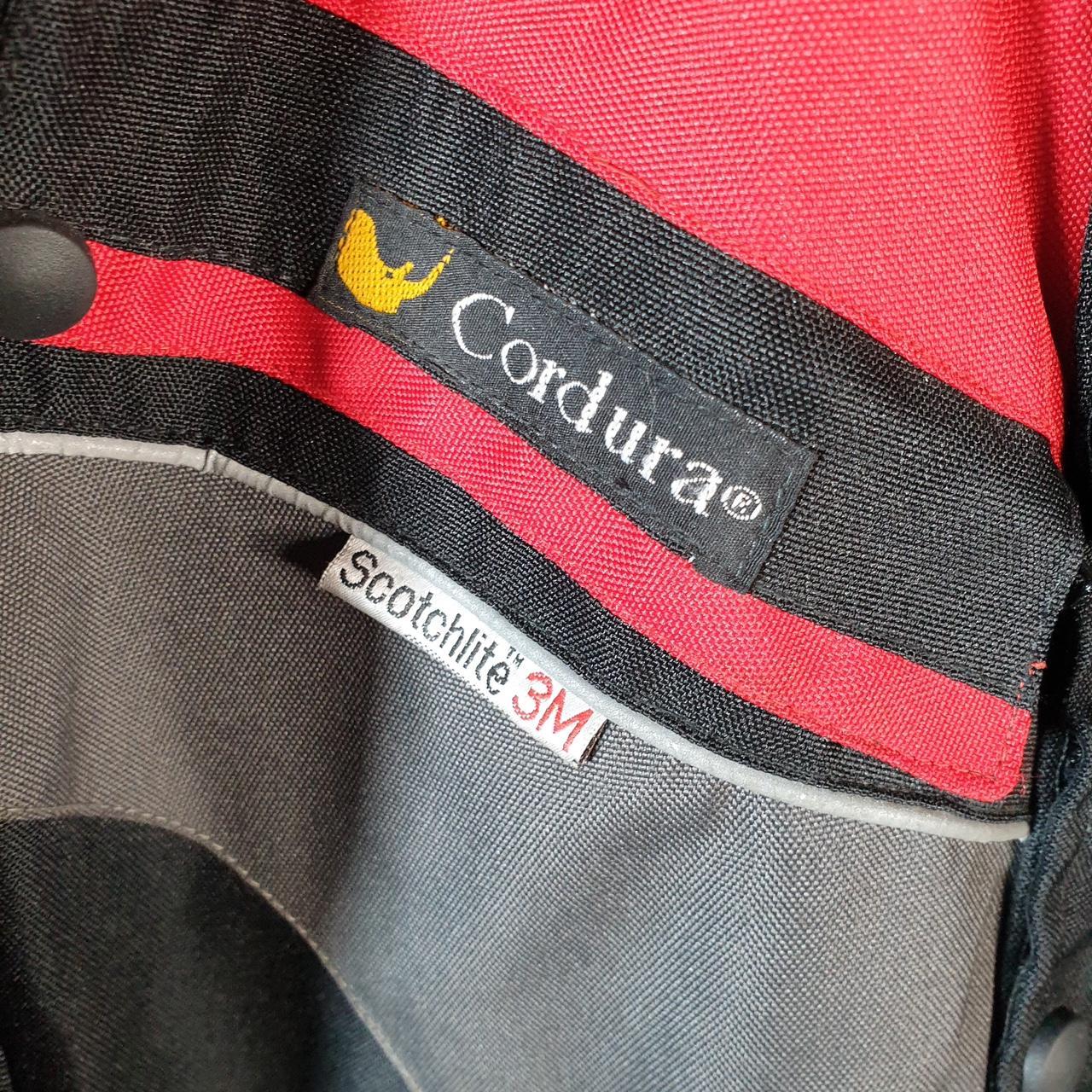 Vintage Rayven Motorcycle Jacket Womens XL Grey Armoured Padded Shoulder Elbows