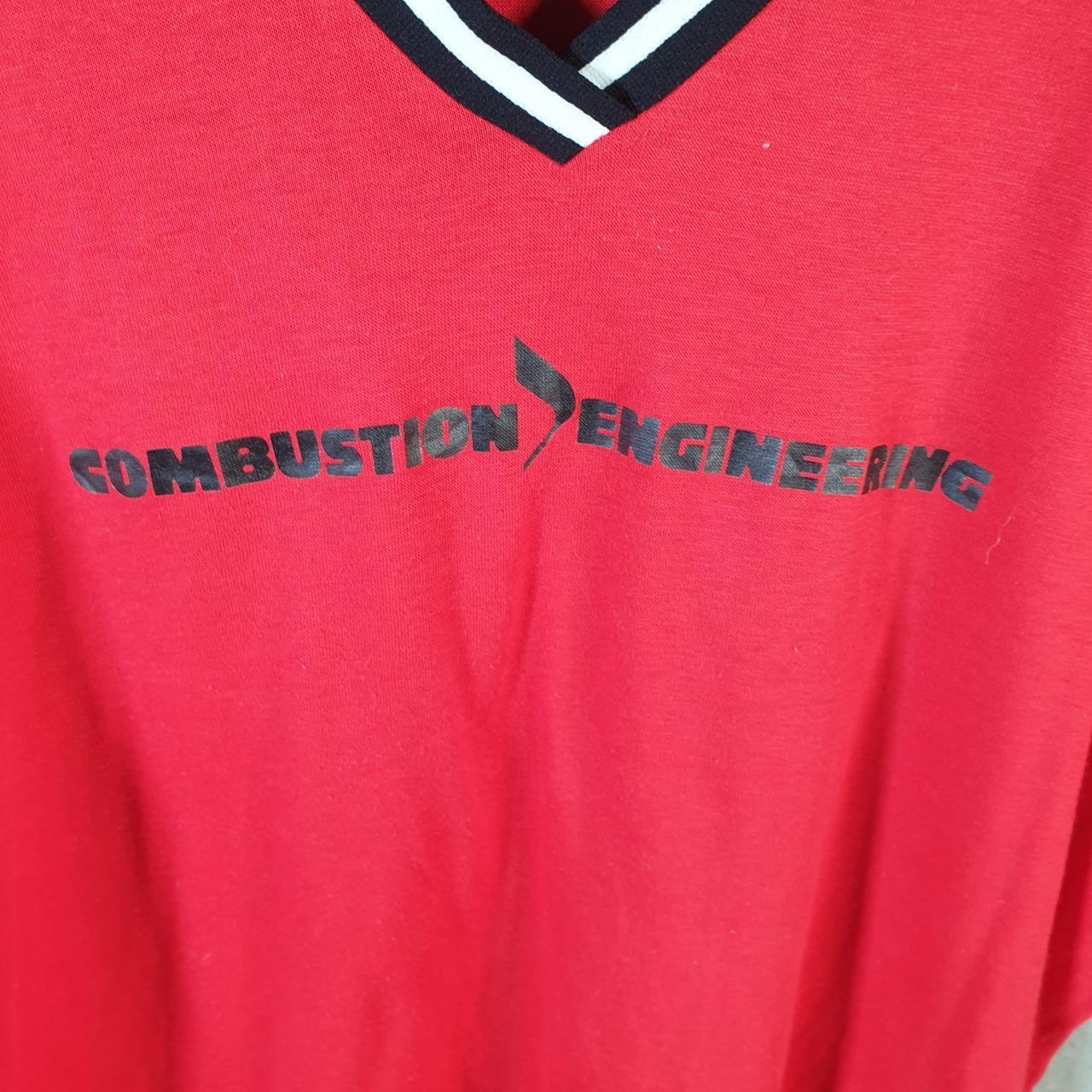 Vintage Swingster Combustion Engineering 90s USA Single Stitch T Shirt Men’s XXL Red