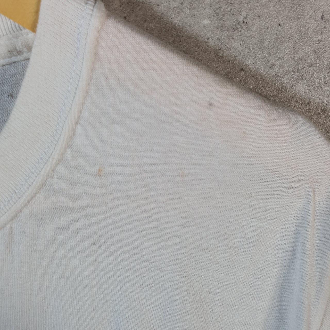 Vintage Champion Historically Black Logo T Shirt Mens Small White USA Athletic