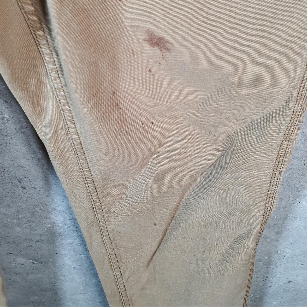 Vintage Carhartt Carpenter Trousers Womens W30 L30 Brown Original Fit Workwear USA