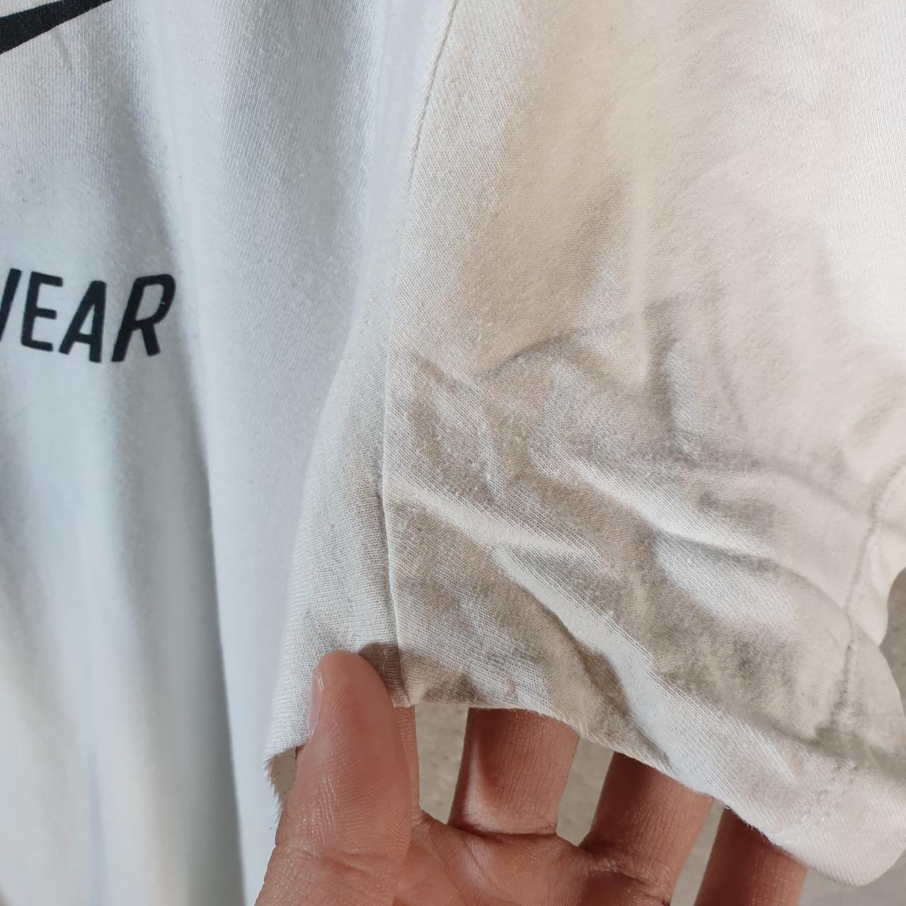 Vintage Nike Spellout Sportswear T Shirt Men’s Large White Logo Swoosh Athletic