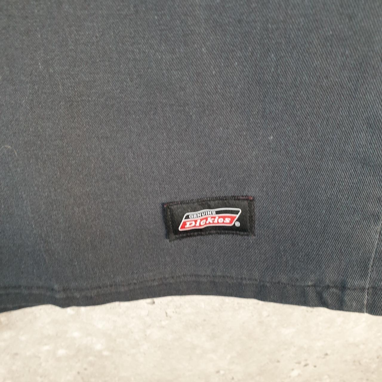 Vintage Dickies Baggy Chino Shorts Jorts Cargo Mens W38 Black Relaxed Fit