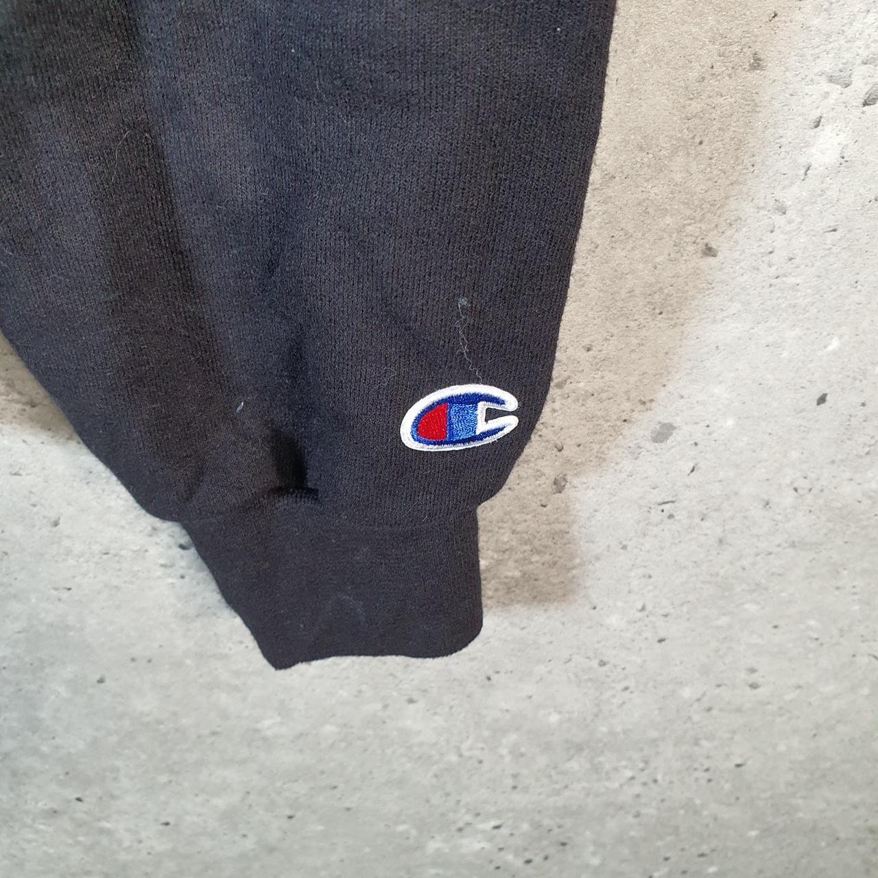 Vintage Champion Hoodie Colorado Tigers Hockey Men’s Medium Black USA Pullover Logo