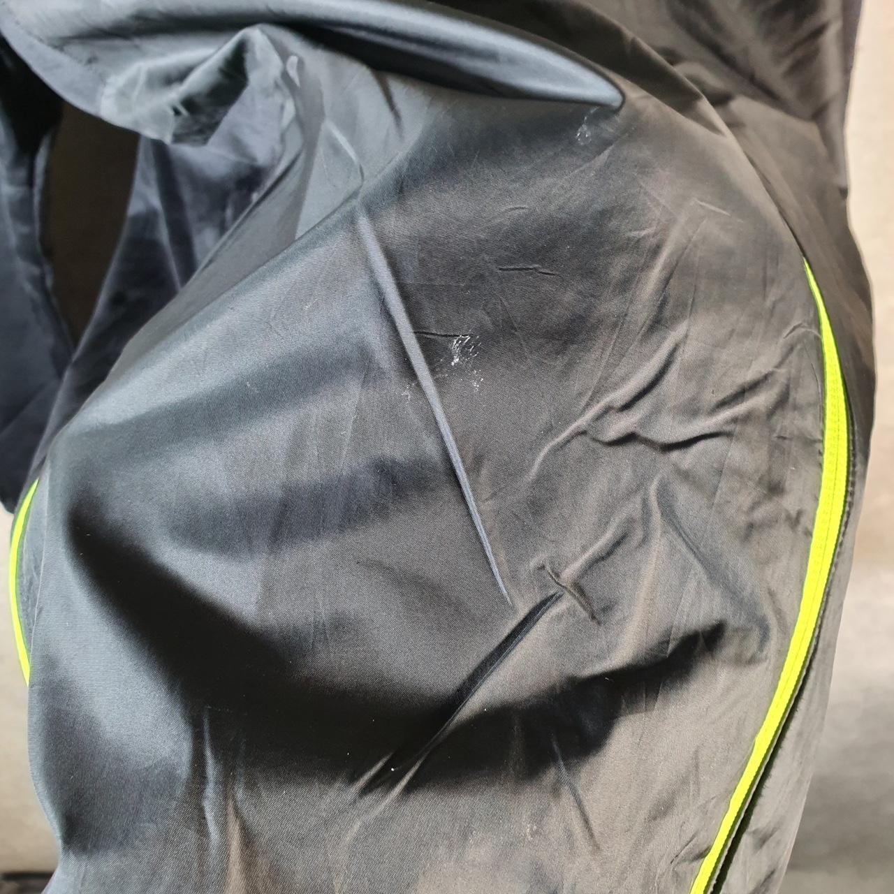 Vintage Nike Golf Windbreaker Track Jacket Mens Medium Black Swoosh Full Zip USA