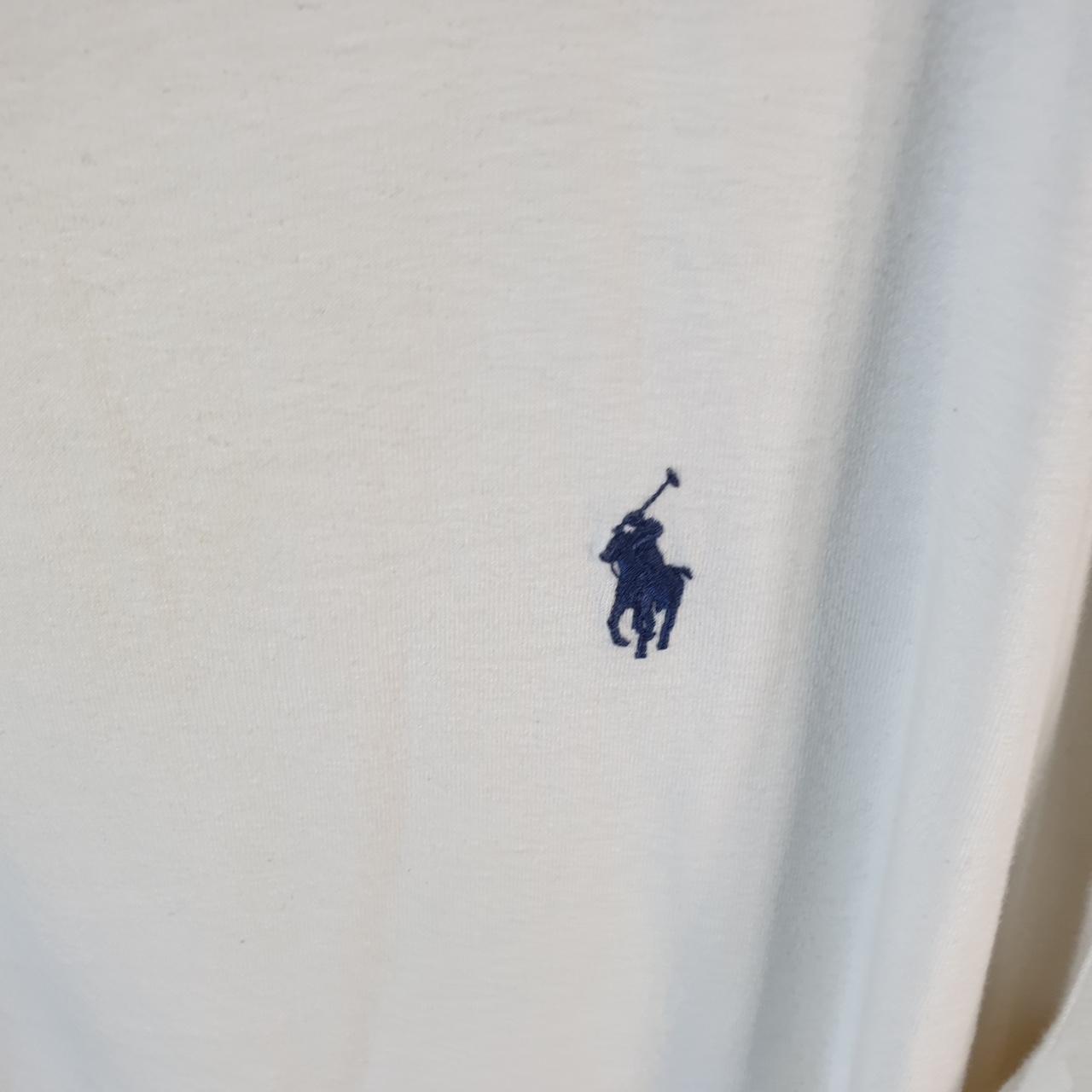 Vintage Ralph Lauren Polo Sport T Shirt Men’s XL White Classic Fit Embroidered Pony