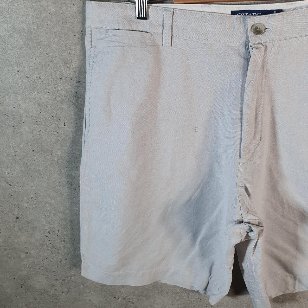 Vintage Chaps Ralph Lauren Polo Shorts Jorts Cargo Men’s W38 Grey Baggy Cotton A4447