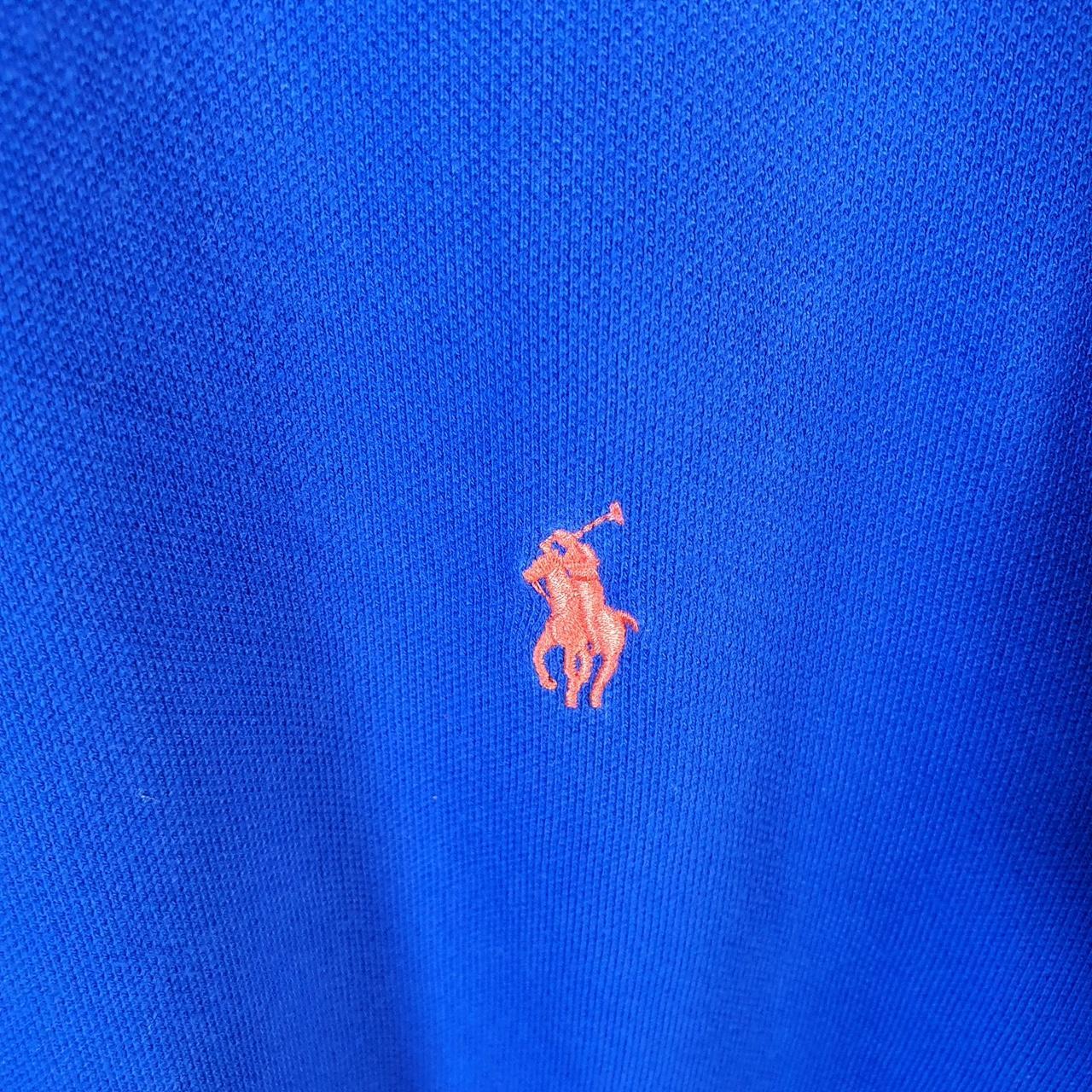 Vintage Ralph Lauren Polo Shirt Men’s XL Blue Golf Cotton Pony
