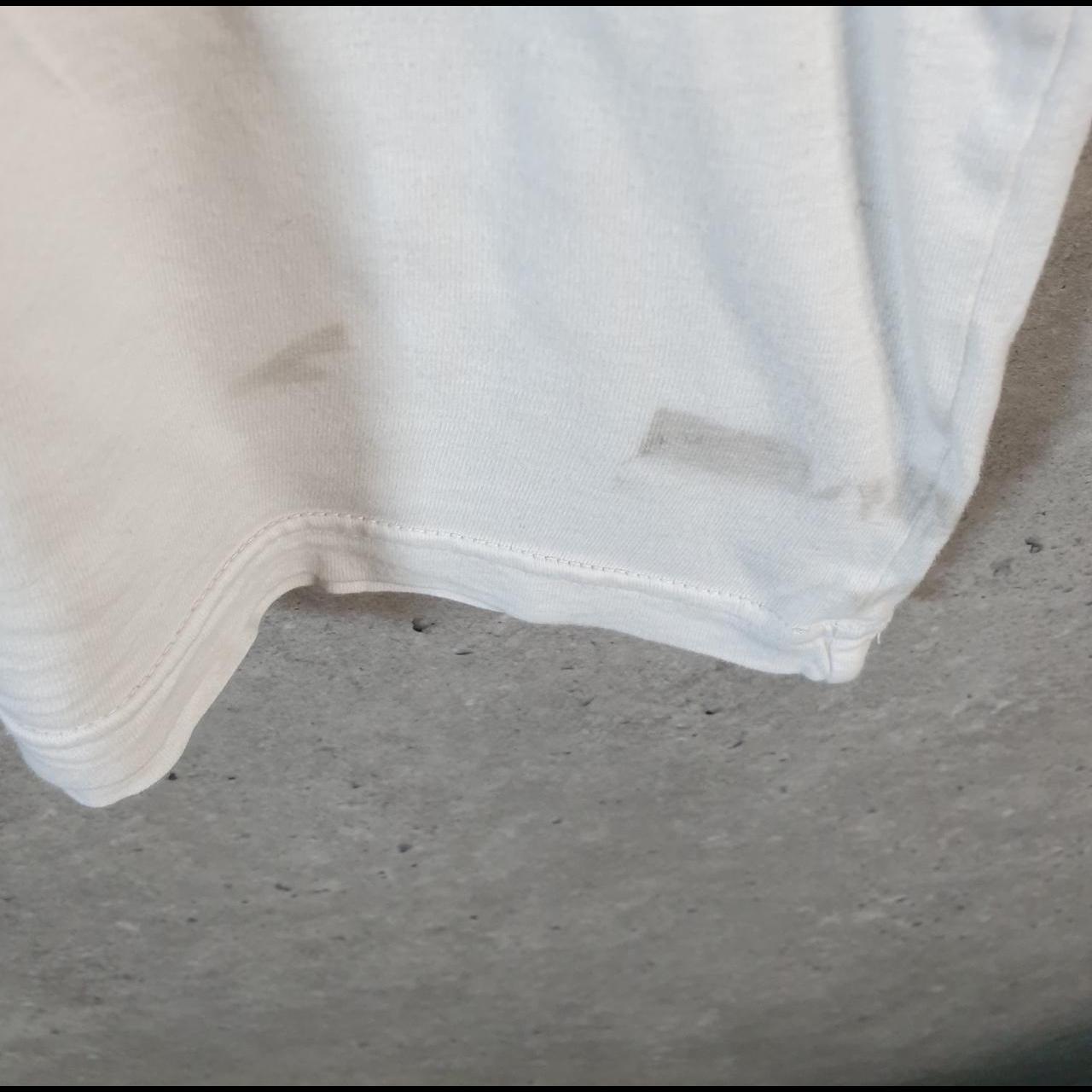 Vintage Tommy Hilfiger T Shirt Men’s Medium White Classic Fit Embroidered Logo