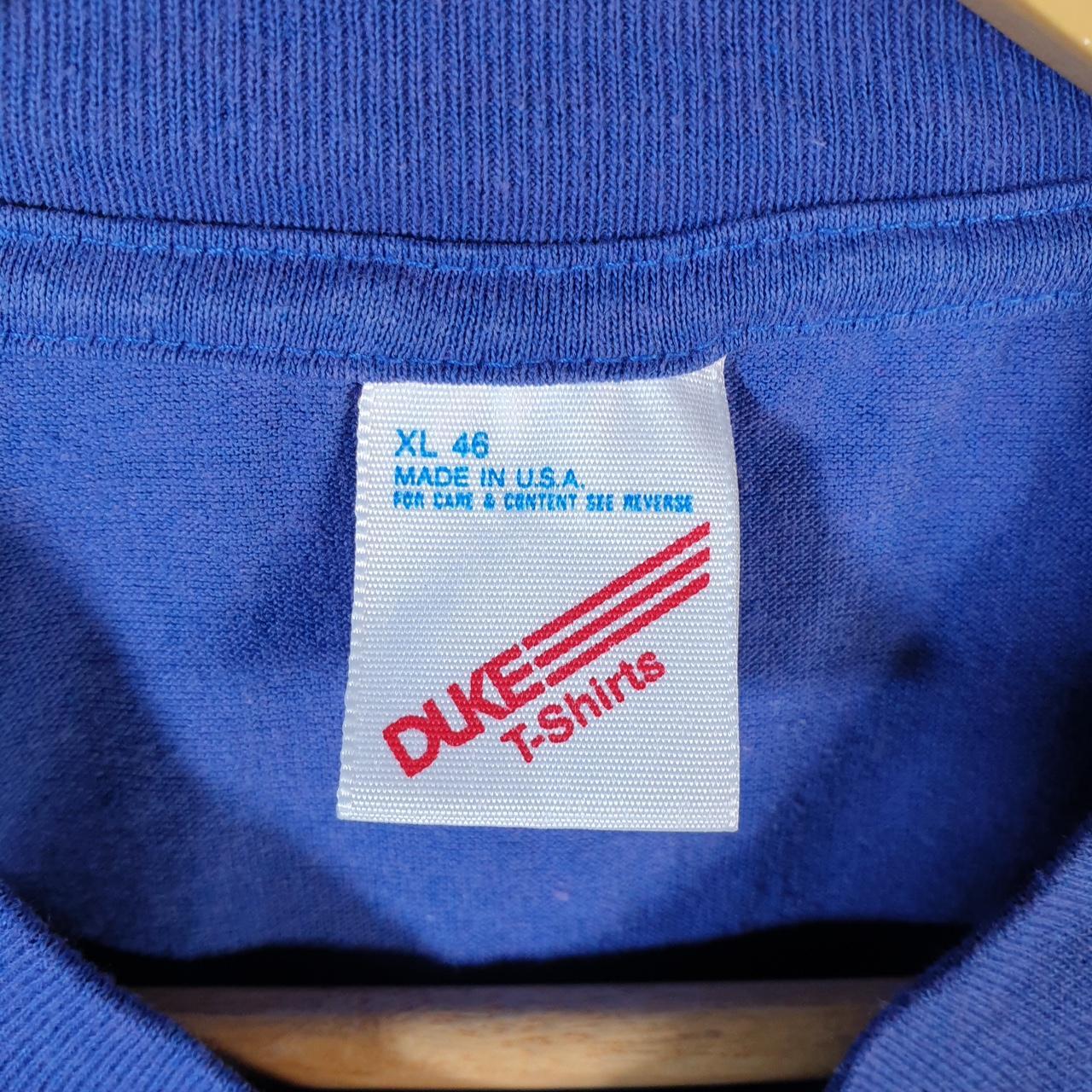 Vintage Duke We Do It Scouting 90s USA Single Stitch T Shirt Men’s XL Blue