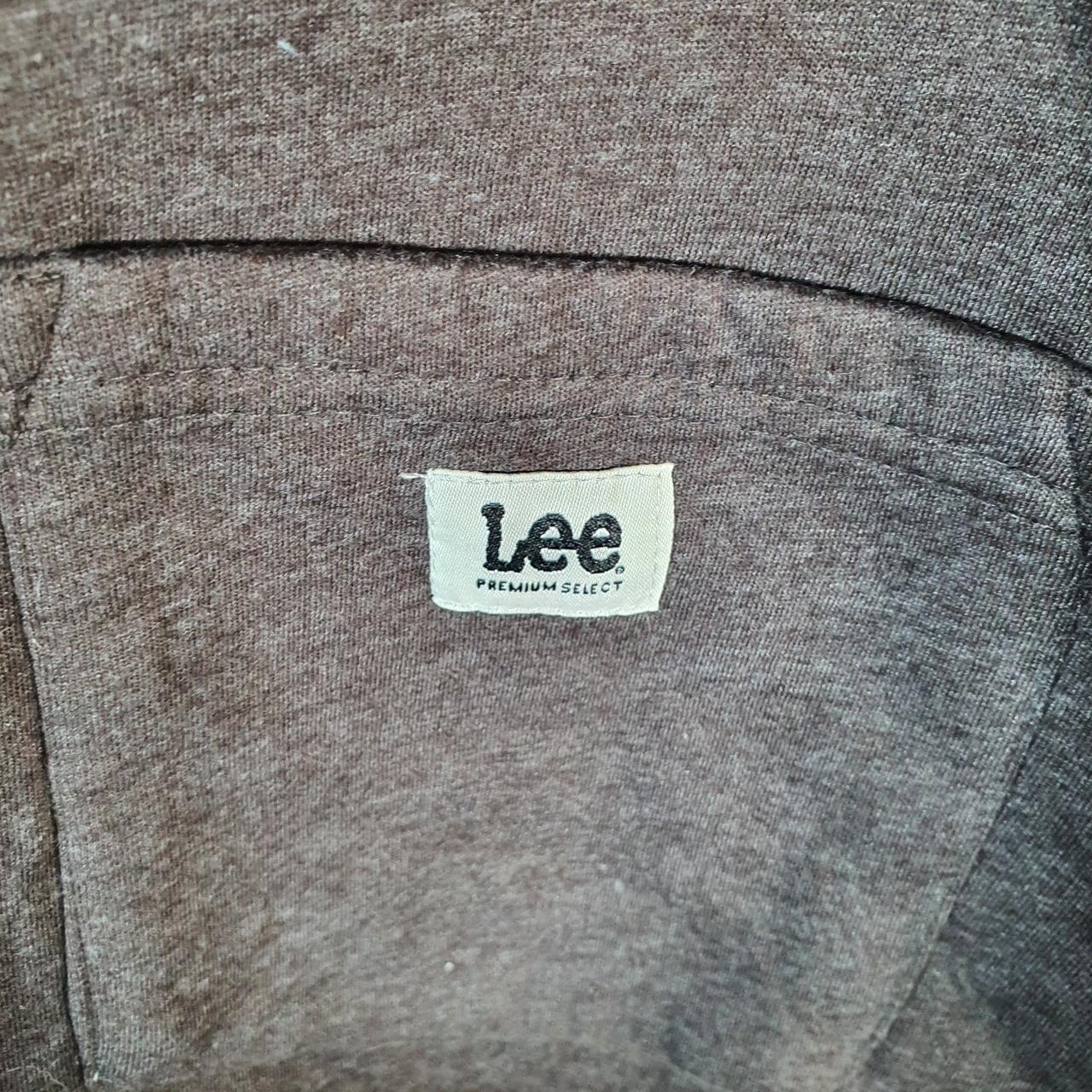 Vintage Lee Premium Select Sweatshirt Men’s XL Grey Pocket Embroidered