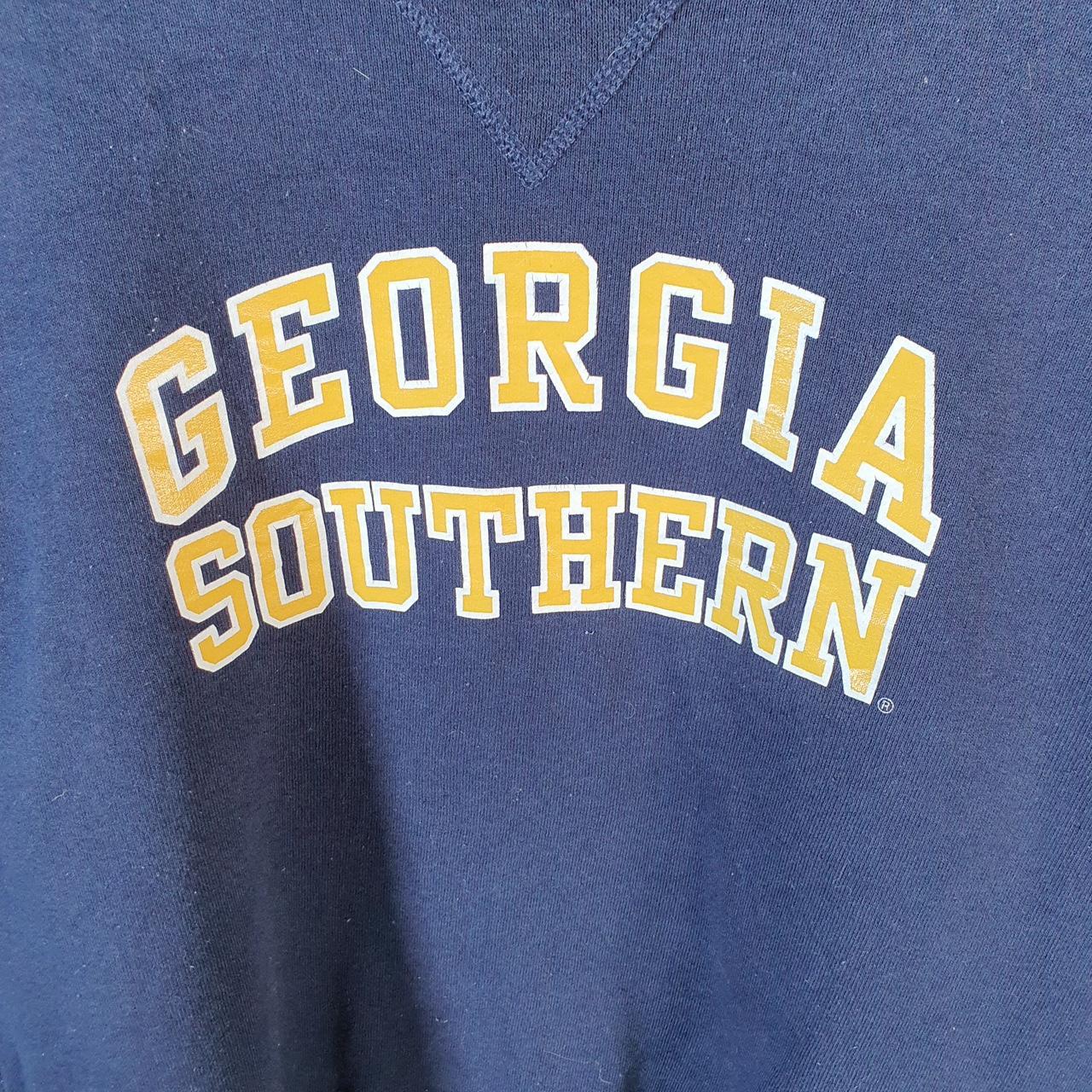 Vintage Russell Athletic Georgia Southern USA Sweatshirt Men’s XL Blue Pullover