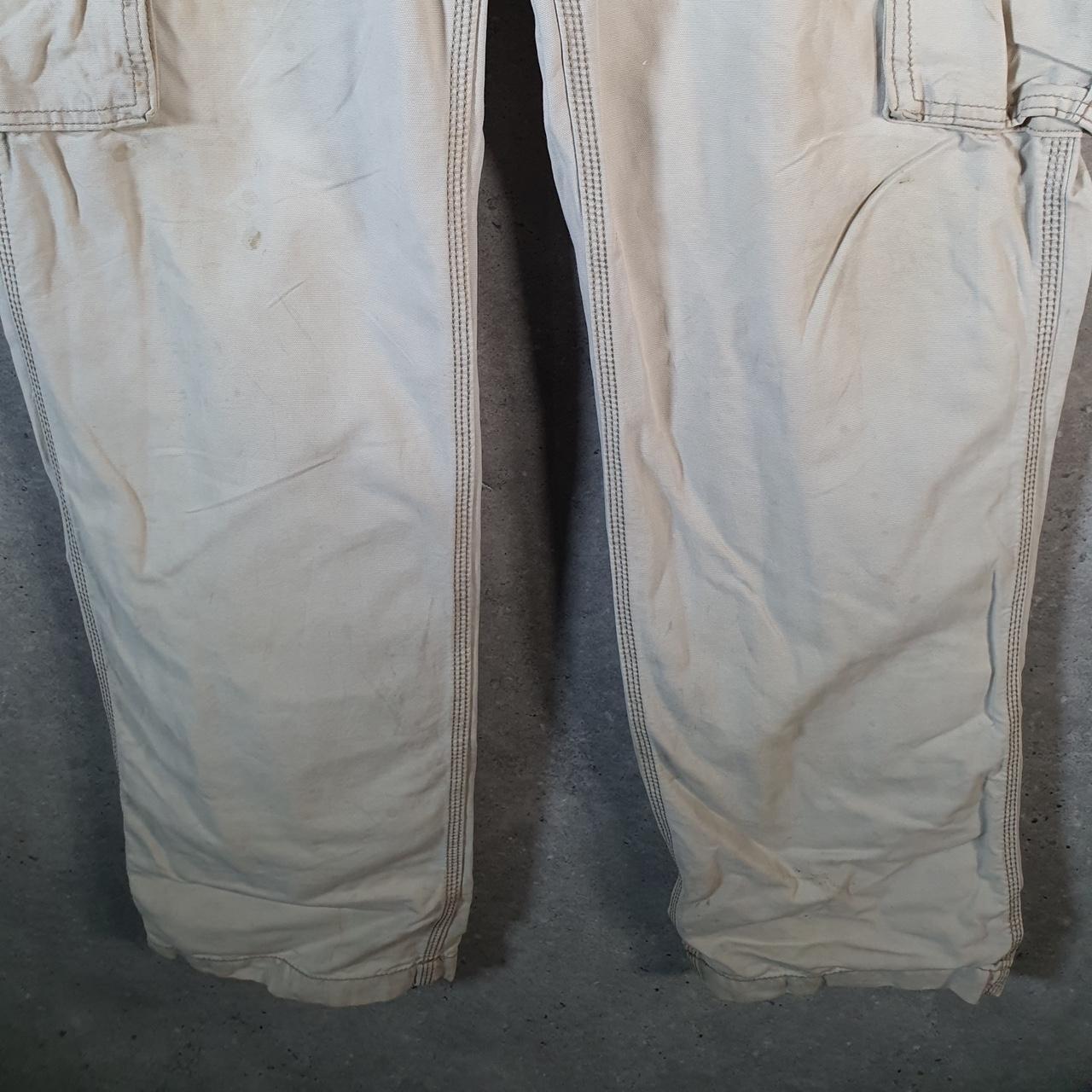 Vintage Carhartt Carpenter Trousers Mens W36 L36 Brown Relaxed Fit Workwear