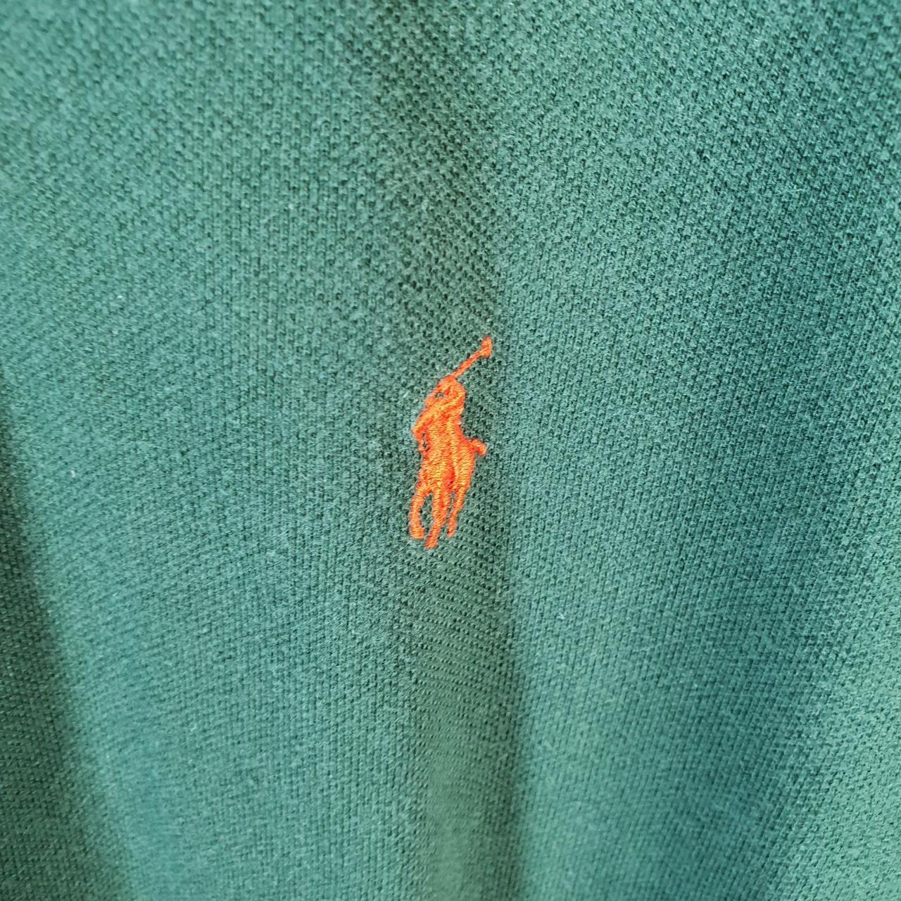 Vintage Ralph Lauren Polo Shirt Men’s XL Green Classic Fit Embroidered Pony