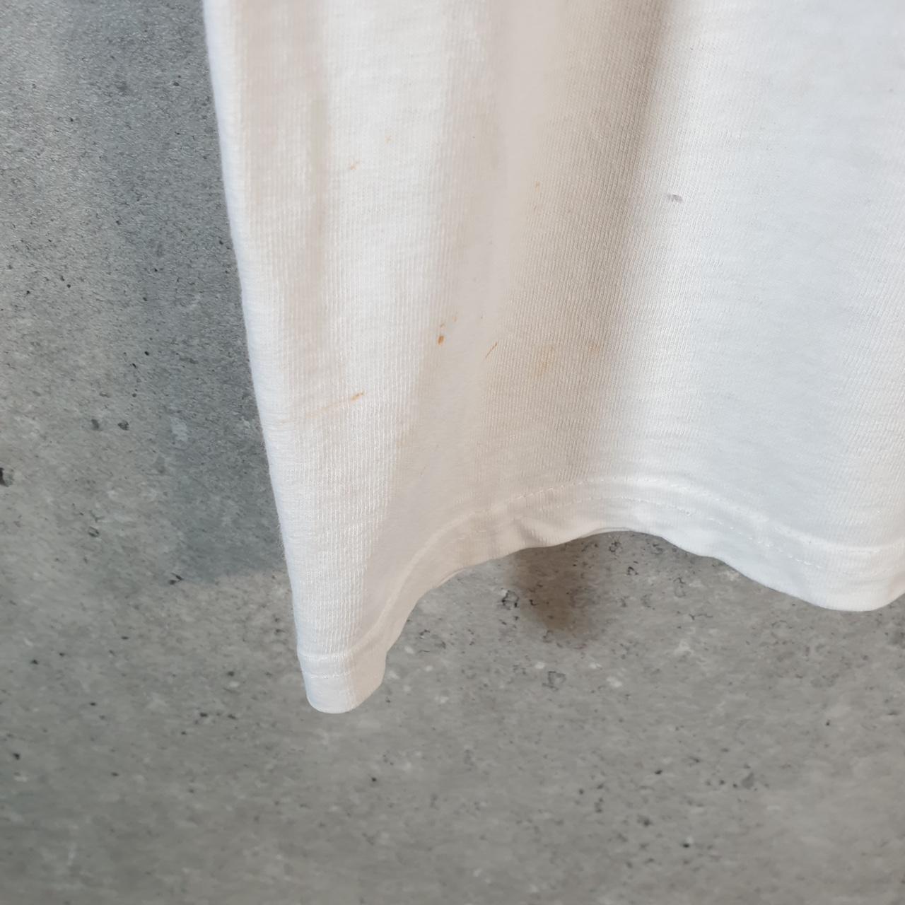 Vintage Joe Boxer Cat Love Heart Graphic 90s USA Single Stitch T Shirt Men’s Medium White