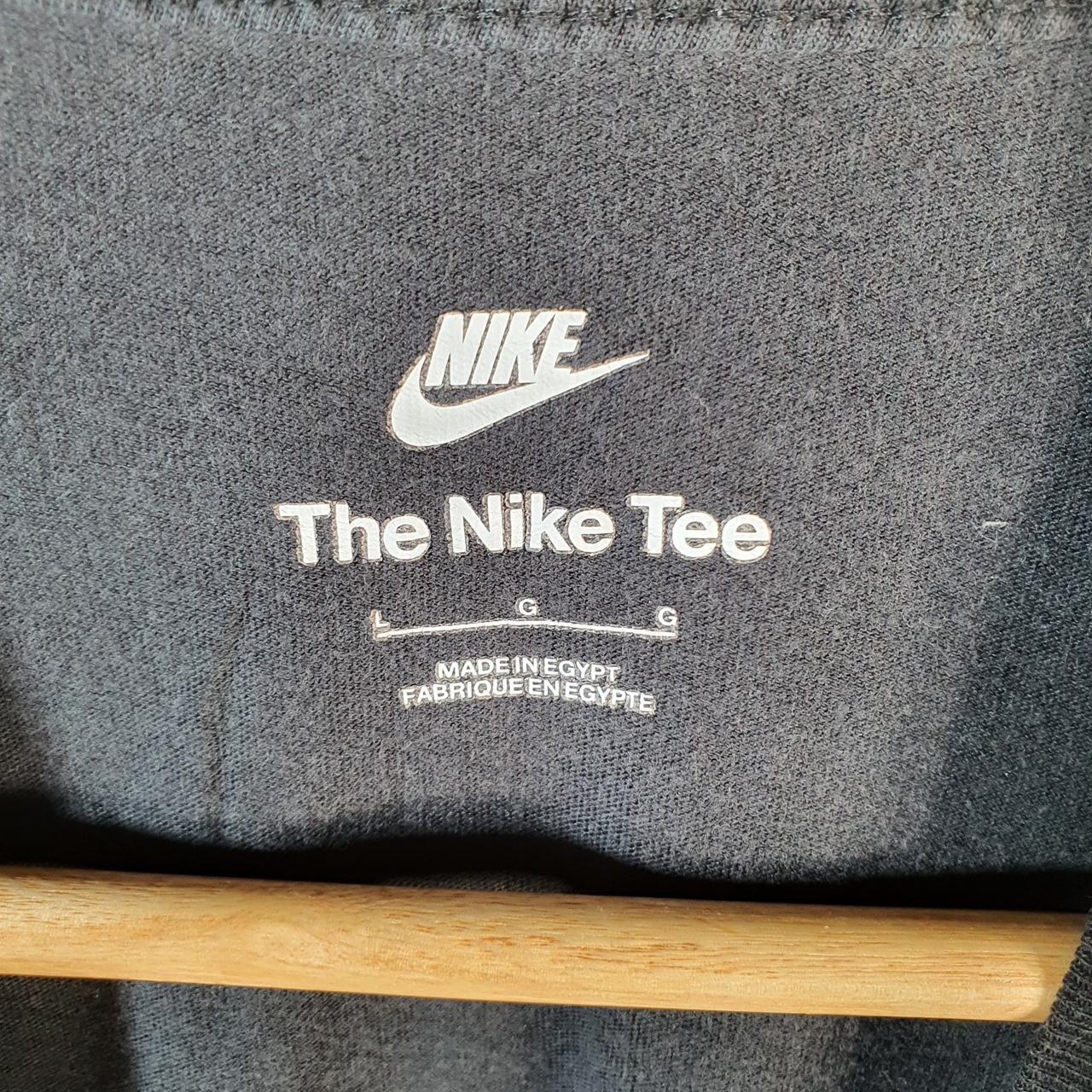 Vintage Nike Just Do It T Shirt Men’s Large Black Logo Swoosh Athletic