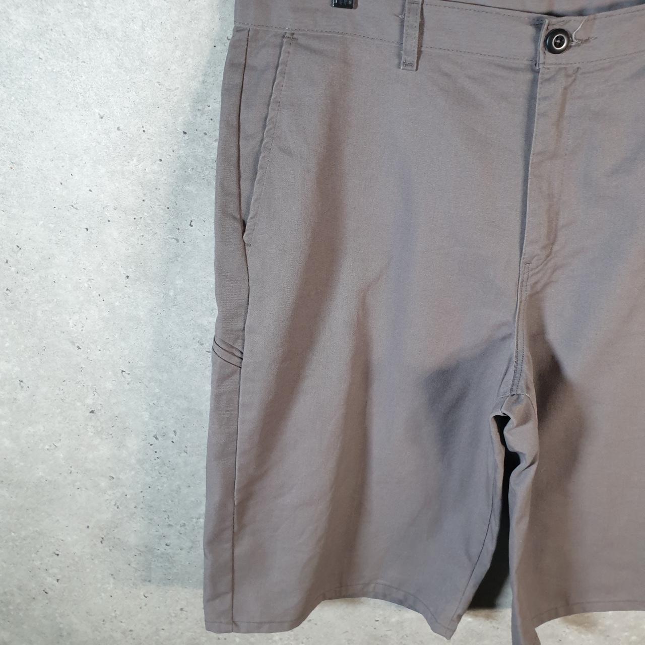 Vintage Dickies Baggy Chino Shorts Jorts Cargo Mens W38 Grey Regular Fit