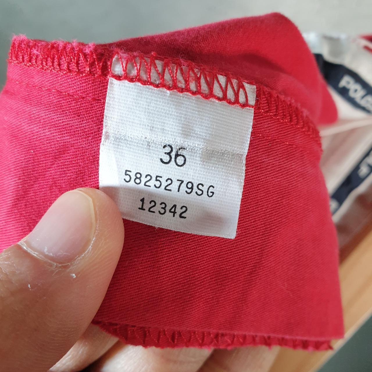 Vintage Ralph Lauren Polo Shorts Jorts Chino Cargo Men’s W36 Red Baggy Cotton A4262