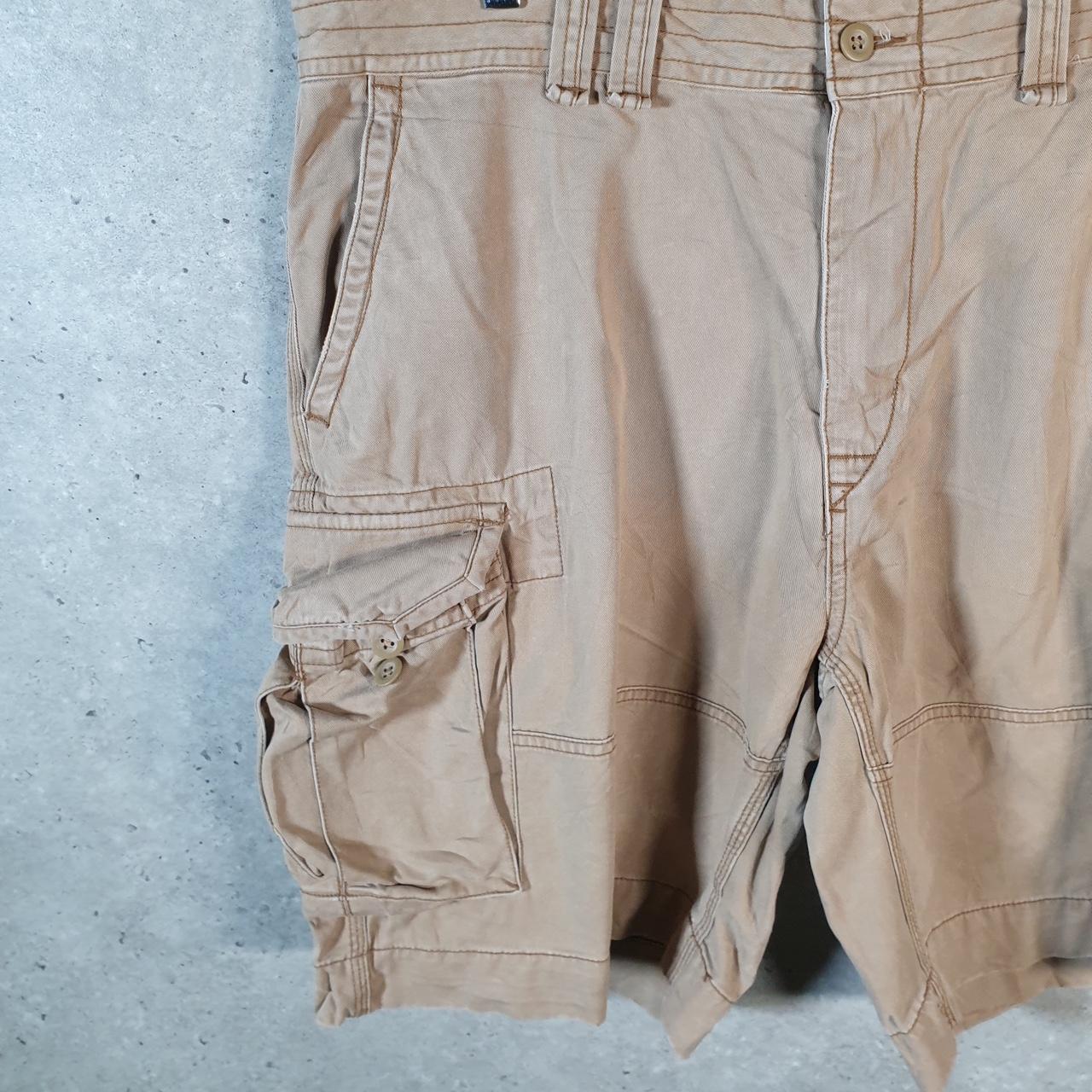 Vintage Ralph Lauren Polo Shorts Jorts Chino Cargo Men’s W38 Brown Baggy Cotton