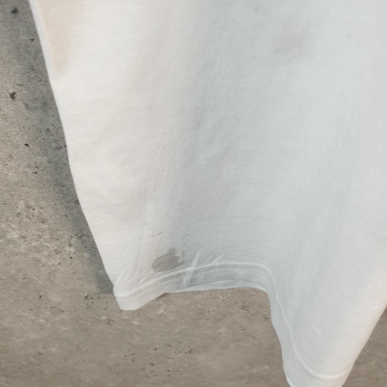 Vintage Calvin Klein Graphic T Shirt Men’s Medium White Regular Fit Spellout Logo