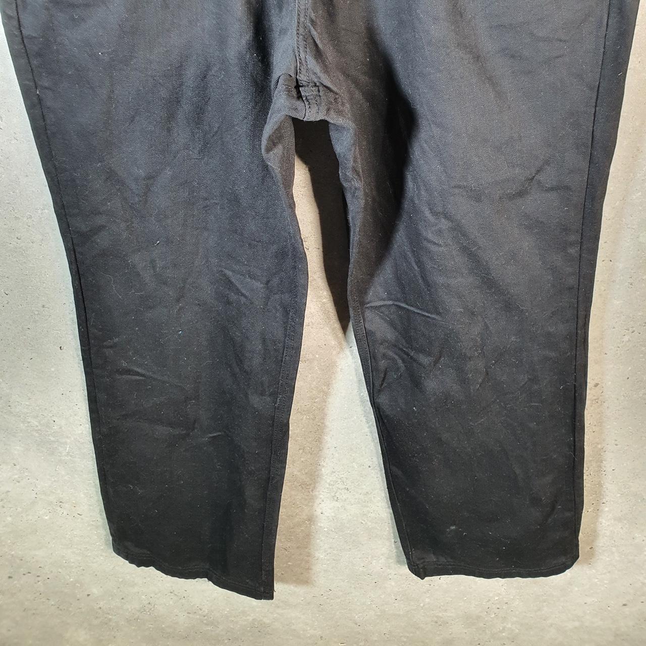 Vintage Eight 732 Baggy Y2K Hip Hop Jeans Mens W42 L34 Black Denim Wide Leg Big Fish Vintage