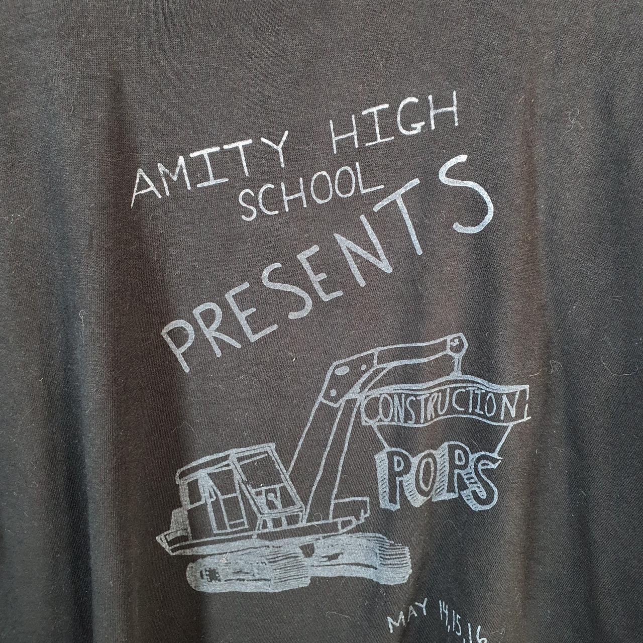 Vintage Fruit Of The Loom Construction Digger 90s USA Single Stitch T Shirt Men’s XL Black