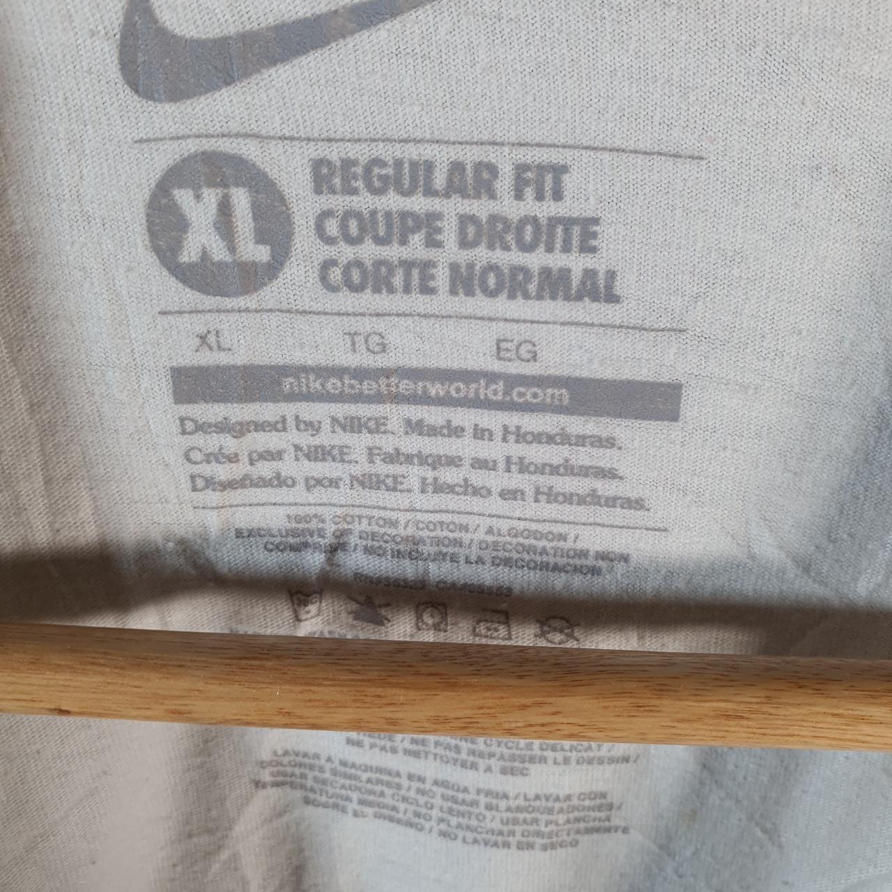 Vintage Nike Michigan State Izzone Impact T Shirt Men’s XL White Logo Swoosh Athletic