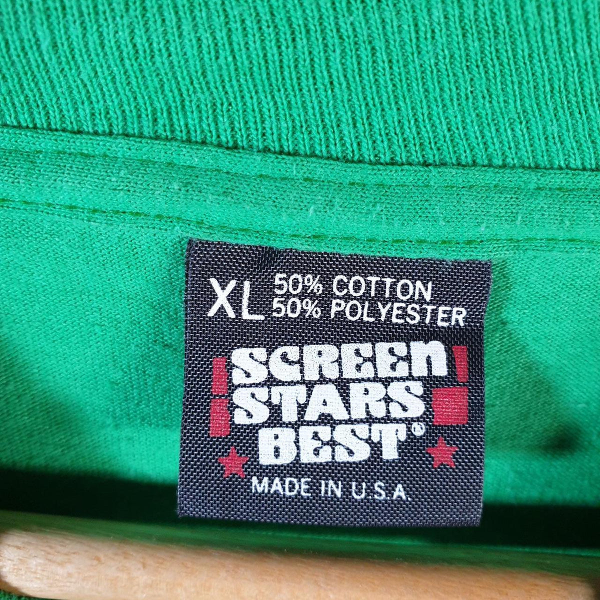 Vintage Screen Stars Florida Members 90s USA Single Stitch T Shirt Men’s XL Green C8128