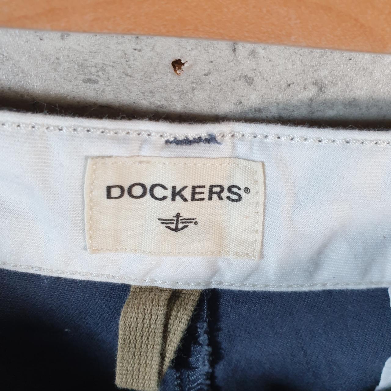 Vintage Dockers Chino Shorts Jorts Cargo Men’s W36 Grey Baggy Cotton A4394