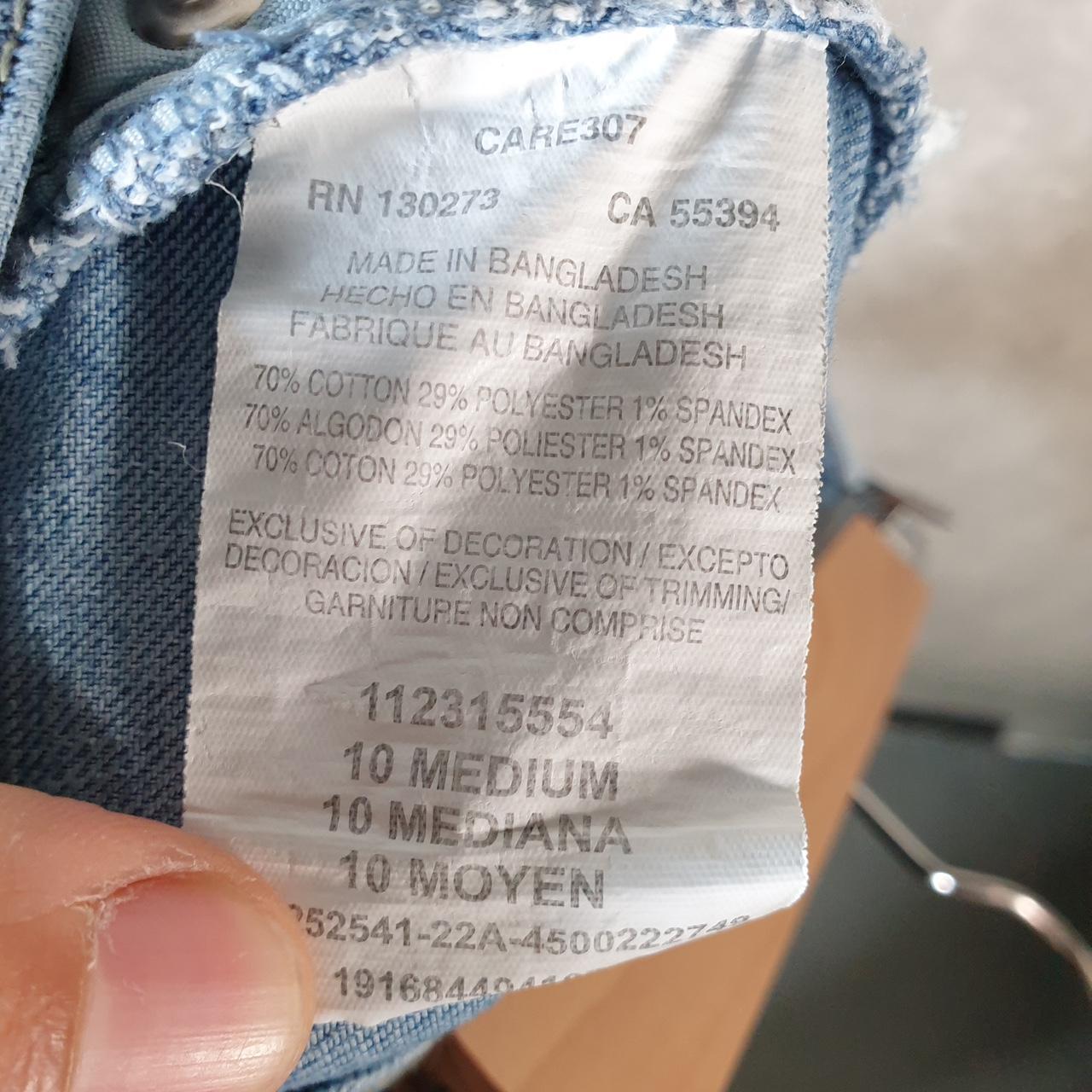 Vintage Lee Baggy Shorts Jorts Cargo Womens W32 Blue Relaxed Denim