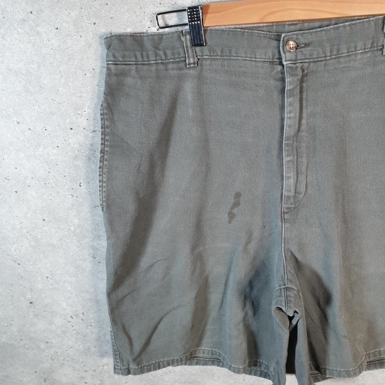 Vintage Carhartt Baggy Carpenter Shorts Jorts Cargo Men’s W36 Khaki Green Original Fit Workwear