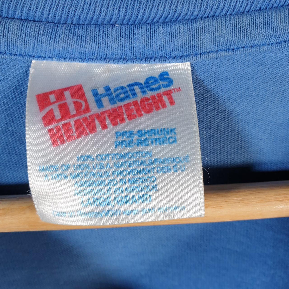 Vintage Hanes Kentucky Wildcats 90s USA Single Stitch T Shirt Men’s Large Blue