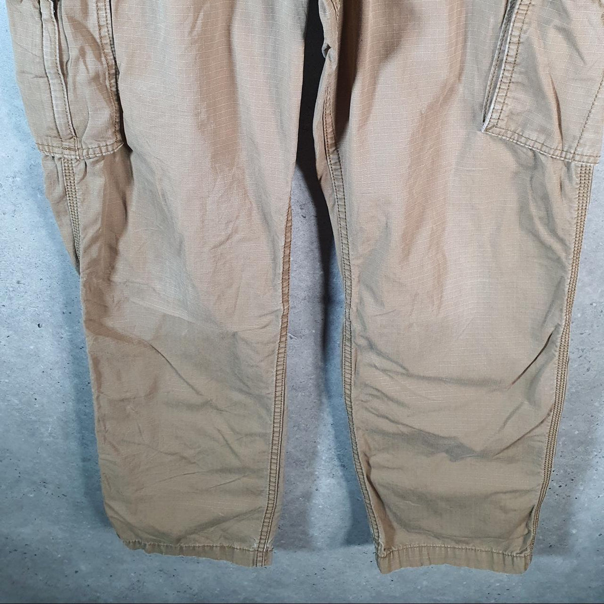 Vintage Carhartt Carpenter Trousers Mens W38 L34 Brown Relaxed Fit Workwear USA