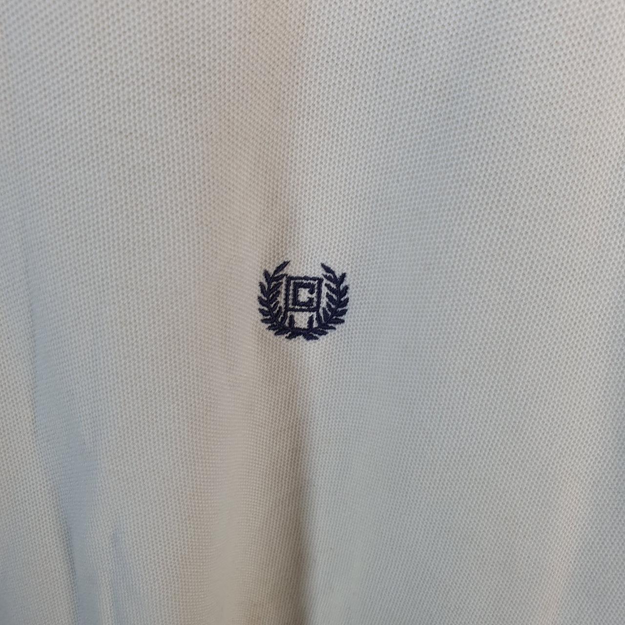 Vintage Chaps Ralph Lauren Polo Shirt Men’s XL White Regular Fit Embroidered Logo