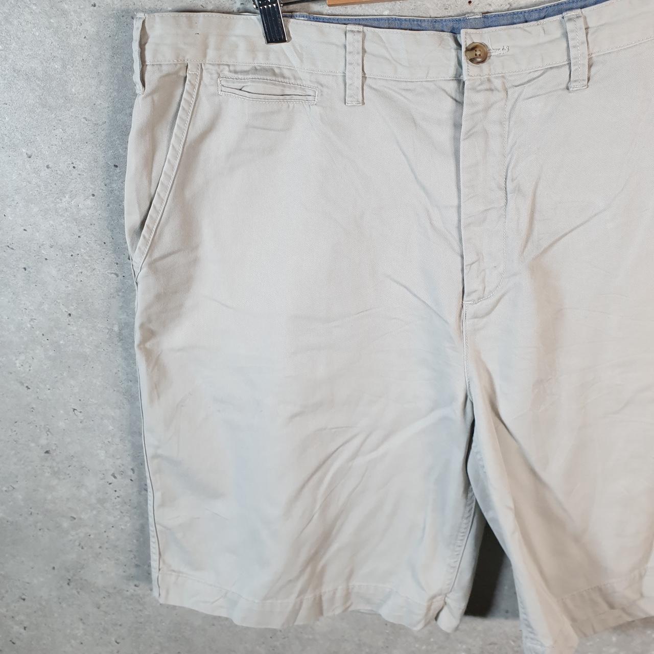 Vintage Ralph Lauren Polo Shorts Jorts Chino Cargo Men’s W40 Beige Baggy Cotton