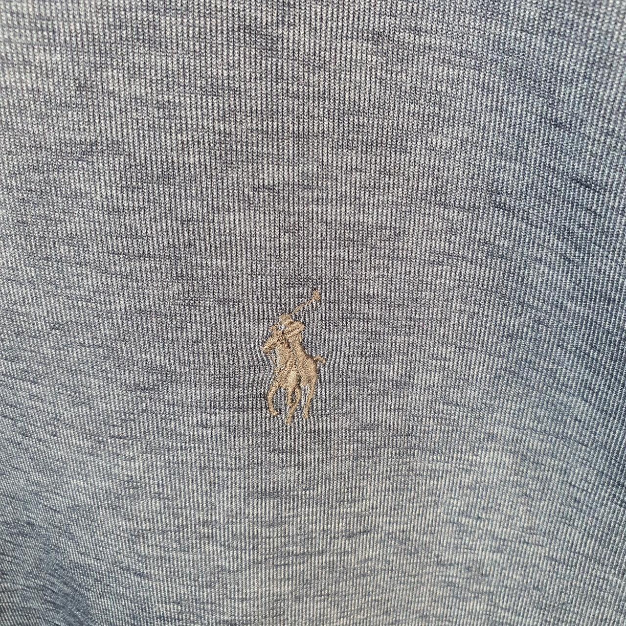 Vintage Ralph Lauren Polo Sweatshirt Men’s Medium Grey Pullover Pony