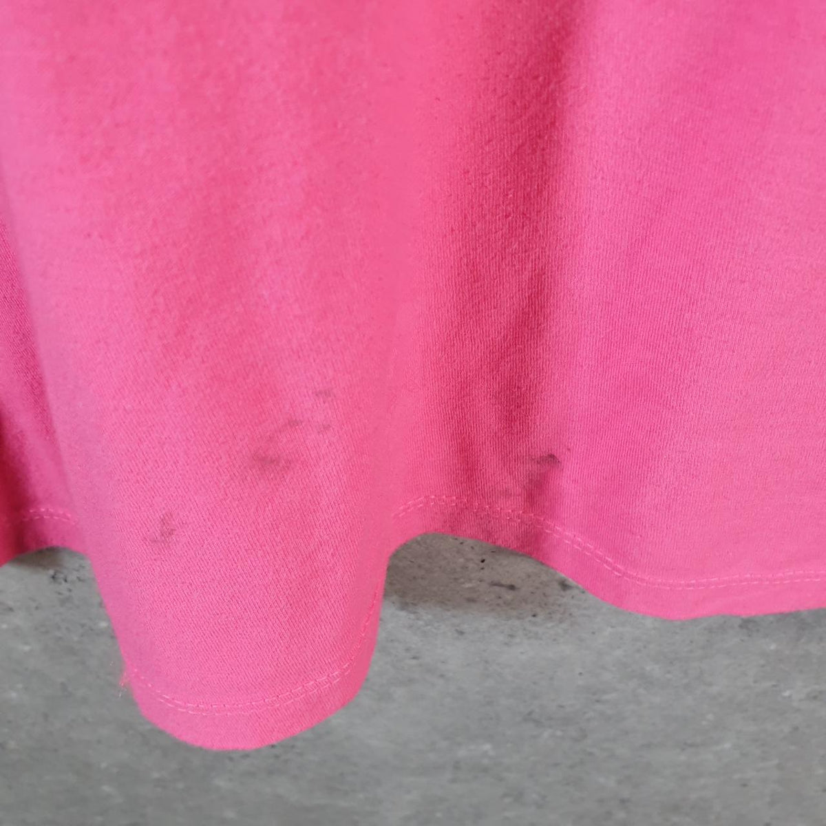 Vintage Champion Embroidered Logo T Shirt Men’s Medium Pink Athletic