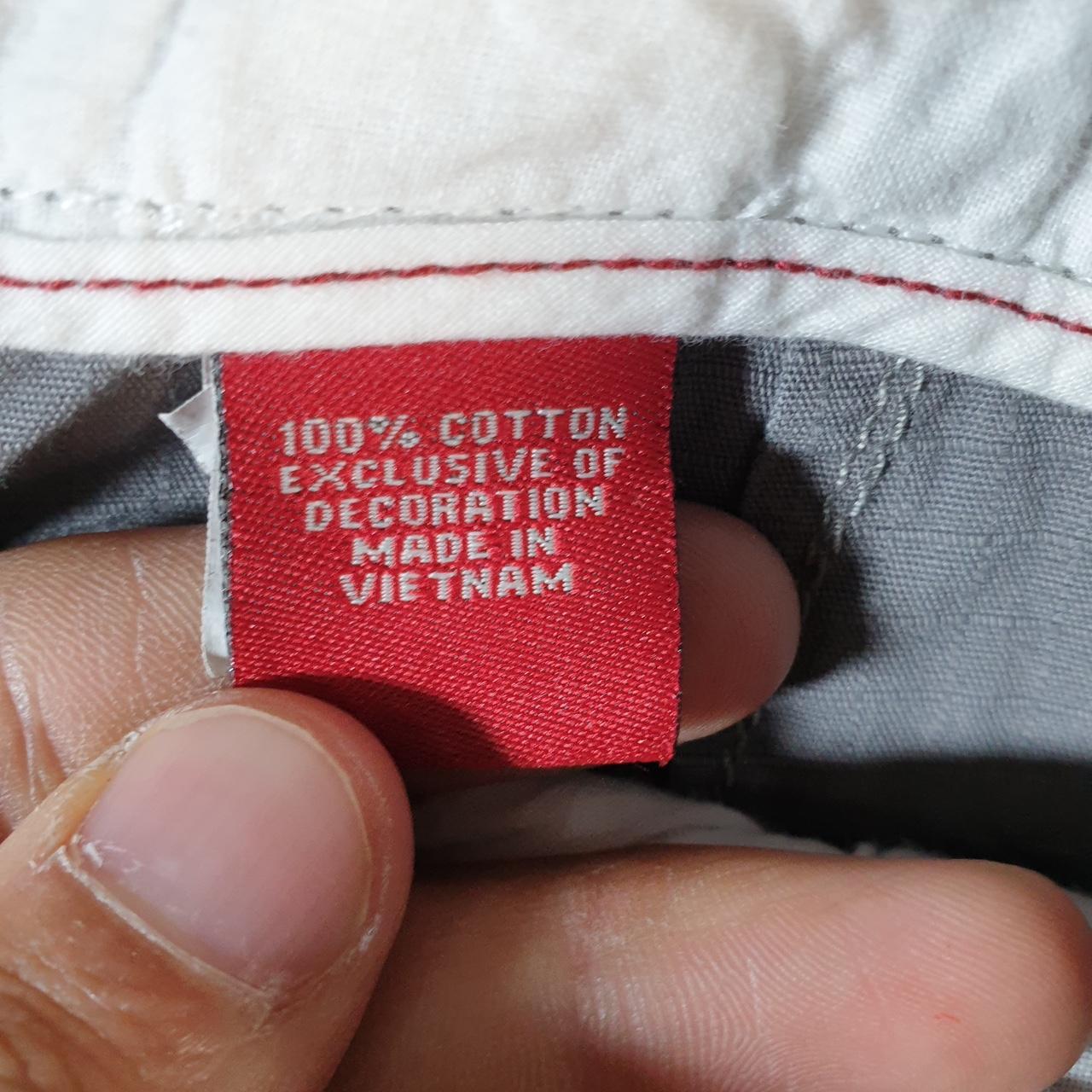 Vintage Chaps Chino Shorts Jorts Cargo Mens W32 Grey Baggy Cotton