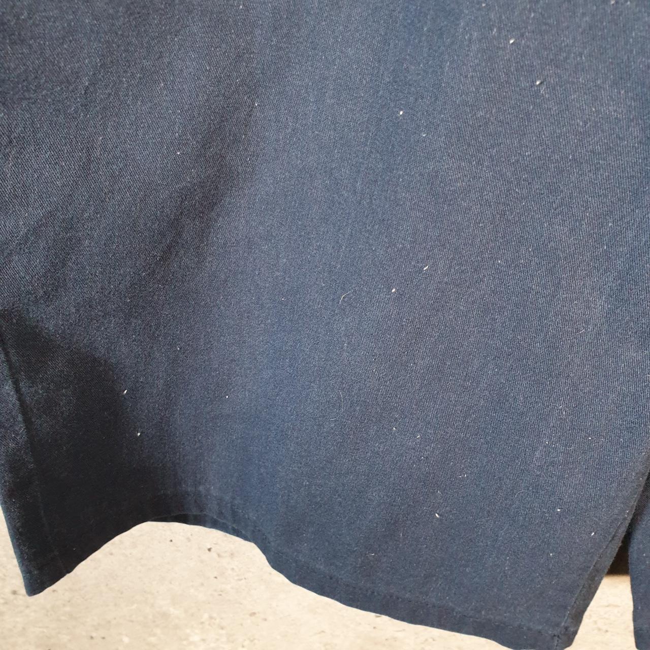 Vintage Dickies Baggy Chino Shorts Jorts Cargo Mens W36 Navy Blue Relaxed Fit