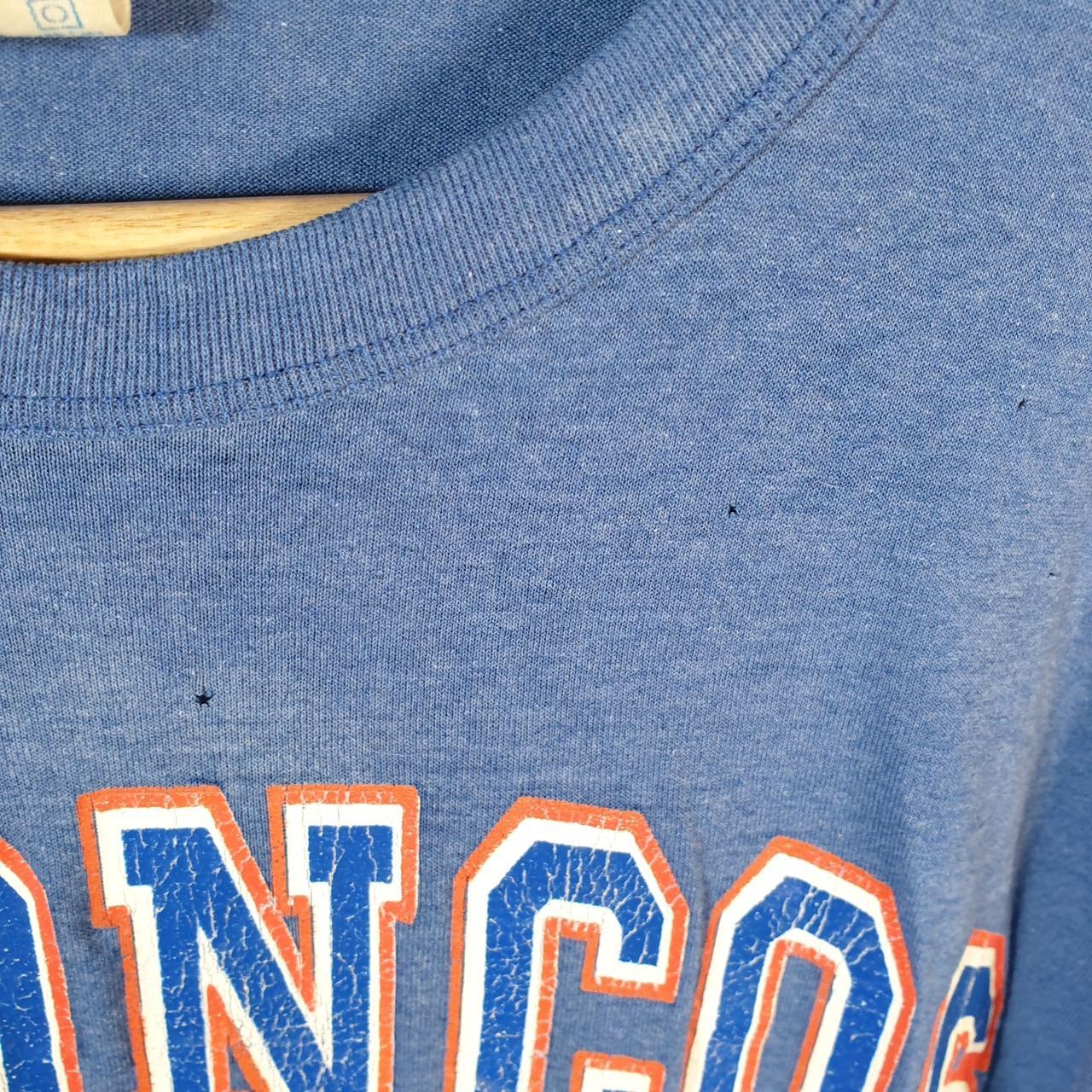 Vintage Champion Denver Broncos NFL 90s USA Single Stitch T Shirt Men’s Large Blue