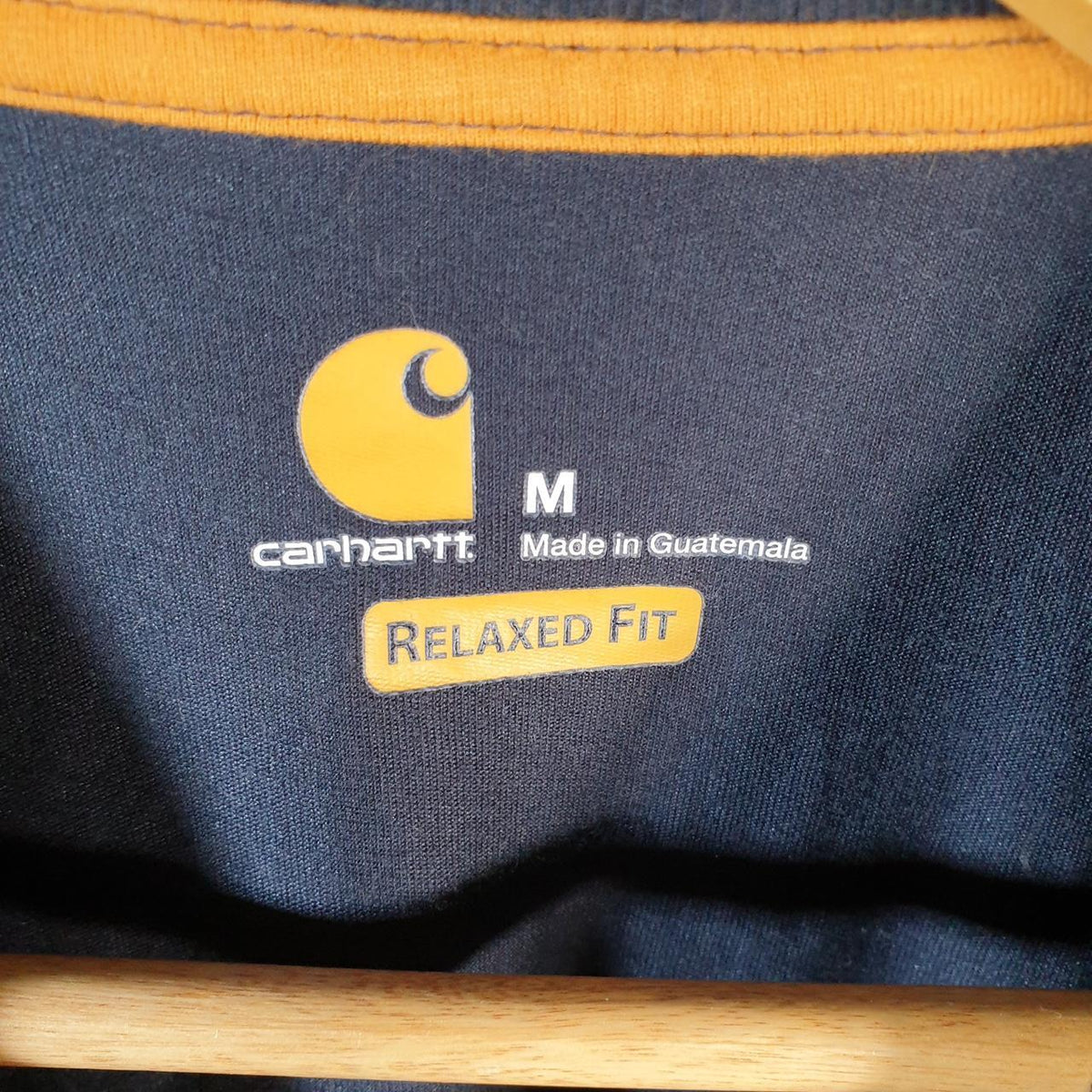 Vintage Carhartt Pocket T Shirt Men’s Medium Navy Blue Workwear Chore Utility Relaxed Fit C9297