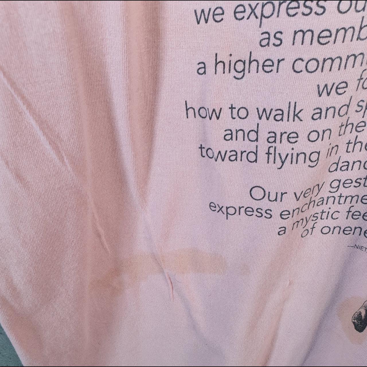 Vintage Fruit of the Loom Dance 90s Graphic Single Stitch T Shirt Men’s Large Pink