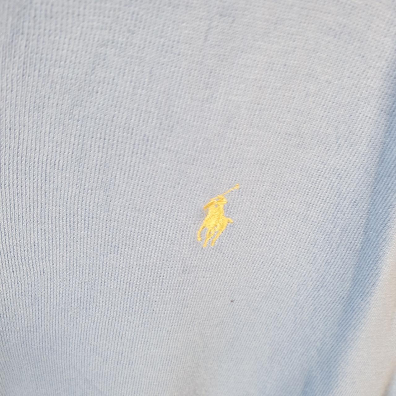 Vintage Ralph Lauren Polo Vest Tank Sweatshirt Men’s 3XL Blue Pima Cotton Pullover Pony