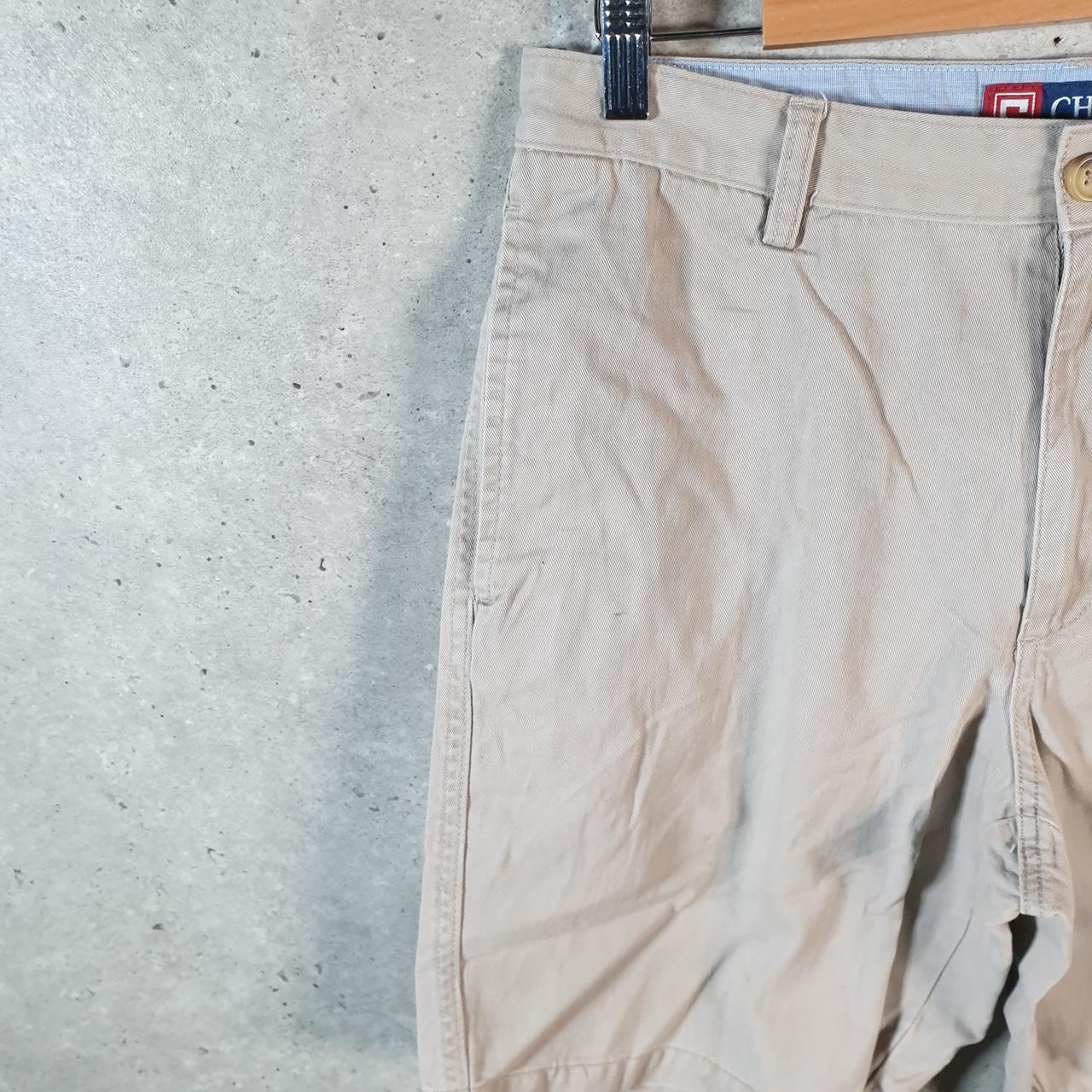 Vintage Chaps Ralph Lauren Chino Shorts Jorts Cargo Men’s W32 Brown Baggy Cotton A4268
